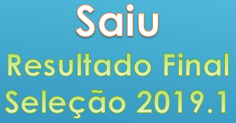 Resultado Final do Processo Seletivo 2019.1 - Doutorado