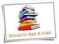 Horário das aulas