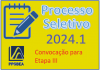 Convocação para Etapa III 